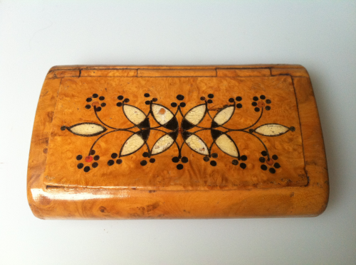 Antique Wooden Snuff Boxes