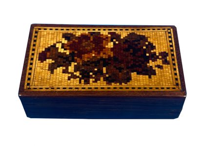 Rosewood and Mosaic Tunbridge ware Box