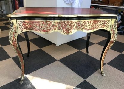 19th Century c.1860 French Boulle Writing Table. COLLECTION ONLY