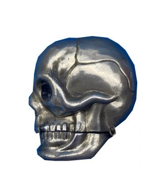 Rare Victorian Skull Vesta