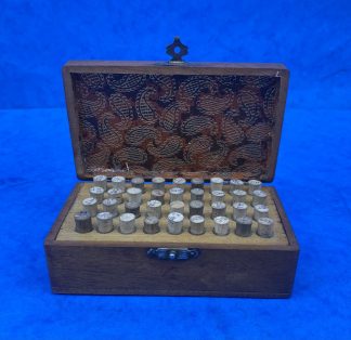 1920s Fully Fitted Mini Homeopathic Box
