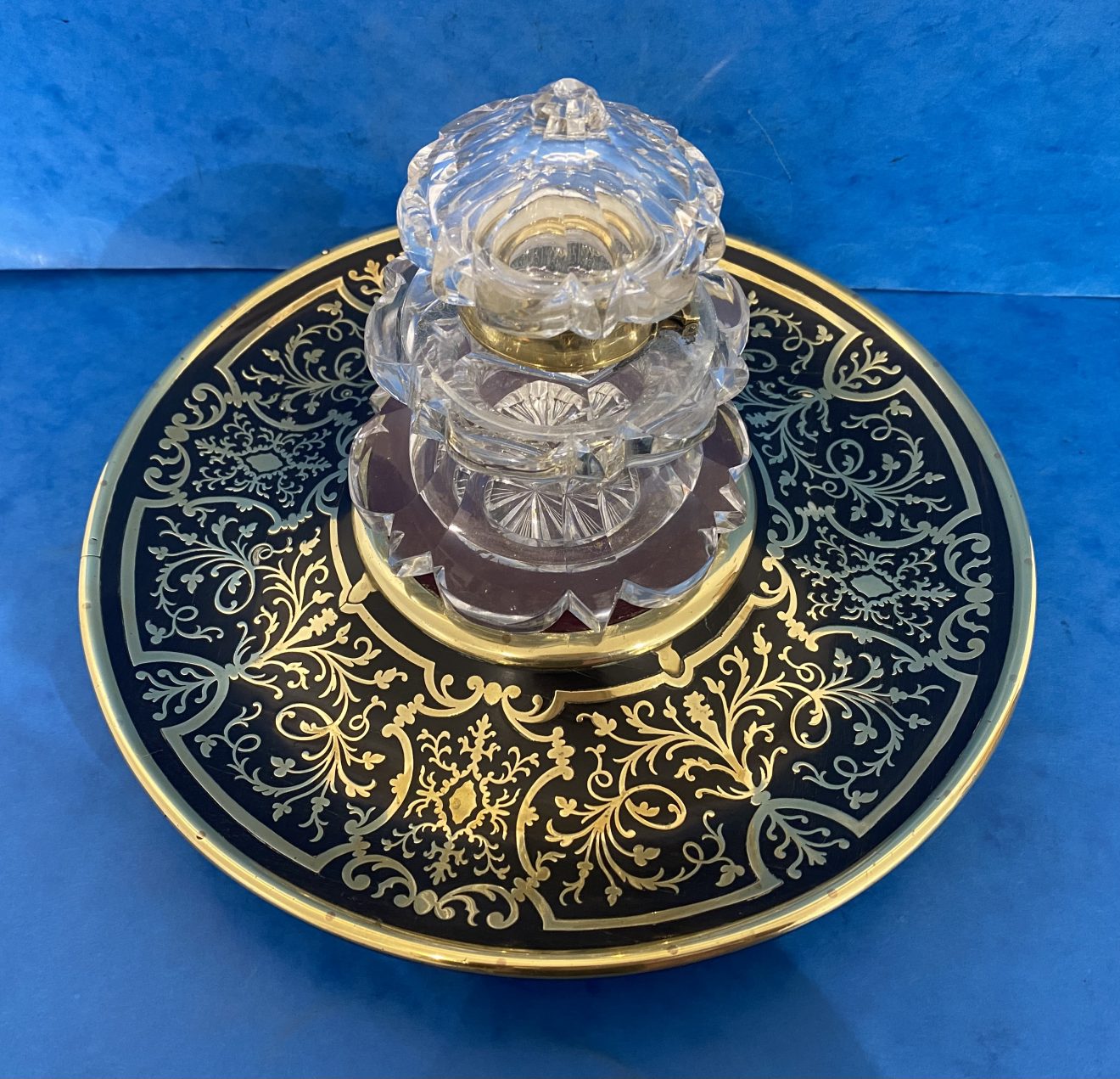 Victorian Desk Standish. Mostly Boxes Antiques!